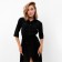 Women's dress Minaku: Enjoy Black Color, Rr. 42