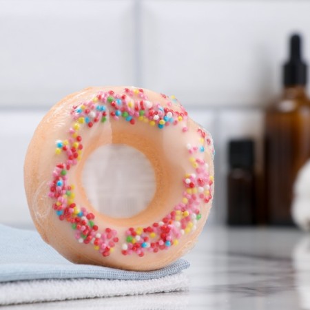 Baby for the bath "Donut with sprinkling" mix-3
