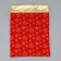 Gift bag “With the best wishes”, snowflakes, embossing, 30 x 40 cm, New Year