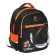 School backpack, 40 x 33 x 19 cm, ergonomic back, Stavia "Football", Blackr