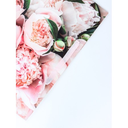 Package Gift Laminated Horizontal "White Budons", L 40 × 31 × 14 cm-3