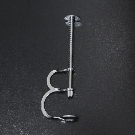 Remote of the bones of the share "amateur", 12.5 cm, silver color-2