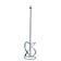 Mixer for light solutions "Sibrtekh" 848987, 140x590 mm, galvanized, shank M14
