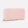 Women's wallet with lightning, pink color