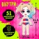 Magnetic set "Little villain", 51 element