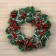 New Year's Wreath D-30 cm "Forest Festival" Berries leaves
