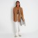 Bag Women's Tout with zipper, gray color