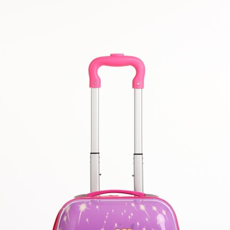 Children's suitcase 27 l (s), lightning department, lilac color-4