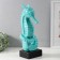 Souvenir Ceramics "Sea Horse" turquoise 15x12.5x42.5 cm