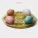 Glass stand for the eggs of the "chickens", 21 × 1 cm, 8 cells