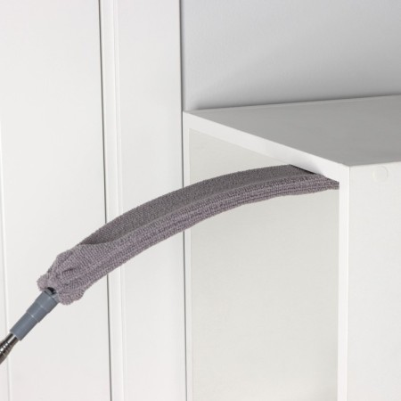 Raccoon dust removal, flat nozzle 40 × 7.5 cm, fluffy nozzle 41 × 13 cm, telescopic pen 210 cm-8