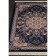 Rectangular carpet Merinos iSfahan, size 160x220 cm, Navy color