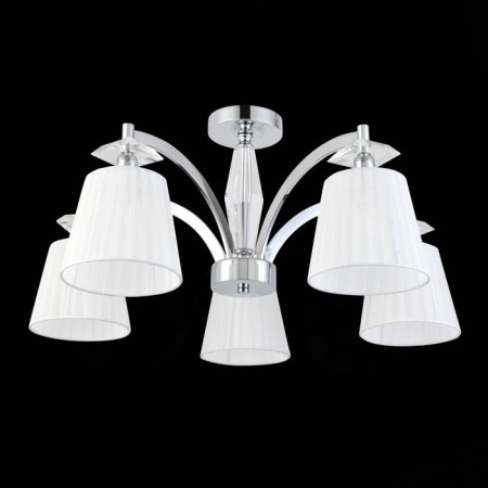 Ceiling lamp ST LUCE. SL1756.102.05. Bello. 5x40 watts, E14, 70x70x34 cm, chromium color-3