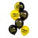Bouquet of balls "Happy Birthday", Pati, Latex, Volga, 6 pcs.
