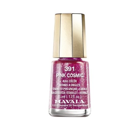 Nail polish Mavala, tone 391 Pink Cosmic