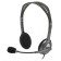 Headphones with Logitech H111 Microphone Gray 2.35m Faling Head (981-000588)