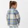 Children's shirt kaftan insulated, size 34 (122-128 cm), blue