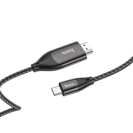 Hoco UA16 Type-C cable-HDMI, 4K, 2 m, for devices with USB-C 3.1 (DisplayPort Alt Mode)-2