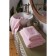 Trick Lovelife Fringe 30x60 light pink, 100% cotton, 360 g/m2