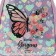 Children's backpack 20*9*22.5, lightning department, butterfly, lilac