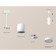 AMBRELLA LIGHT, TECHNO, XP1141030, GU5.3, Color of White Sand, Ambrella Light.
