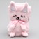 Soft toy-gun "cat", 20 cm, pink color