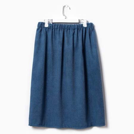 Ethel towel, col. Blue, wives. Pareo 75x150 cm, 100% polyester, 300 g/m2-9