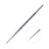 Columns + synthetics round, Hana inspire No. 2 (hair length 11 mm), short handle matte