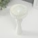 Glass of glass per 1 candle "Hecate" white d = 2.5 cm 8x8x17.5 cm