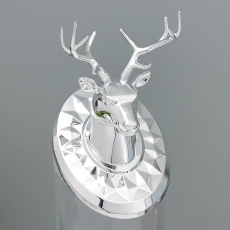 Lava-lamp "Deer" LED from batteries 3haa USB silver 7x6x30cm-7