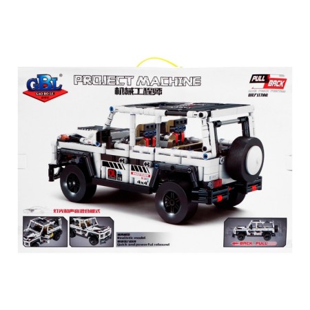 Designer inertial “SUV”, collectible model, 840 parts-5