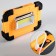 LED spotlight, 15 W, 2400 mAh, solar panel, USB, charging for phone