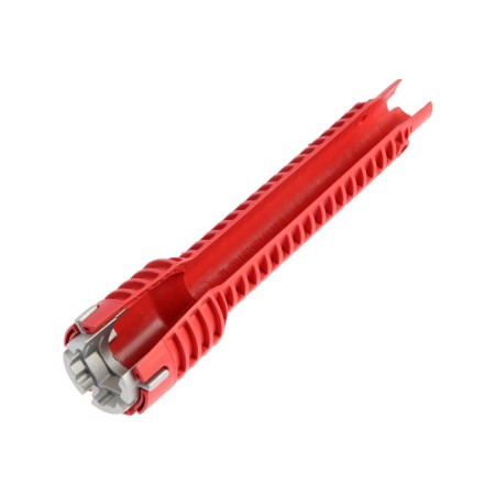 Plumbing key 8 in 1 tundra, inserts 21-40 mm, housing 28 and 52 mm, extractor, 250 mm-2