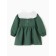 Dress with collar crumb I am Linen, 86-92, Green