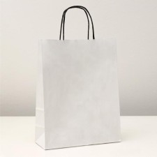 Crafts, white, 25 x 11 x 32 cm, black handle