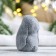 Figure soap "sad bunny" gray, 60g, 5x5x6cm