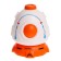 Space Projector "Rocket", 8 pictures, sound, light, in a bag