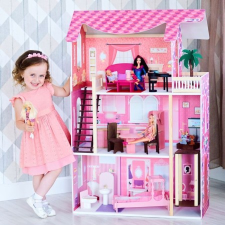 Puppet house "Monte Rosa", with furniture