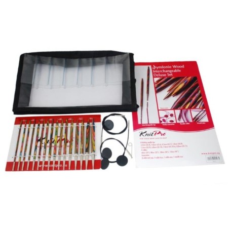 Set of wooden removable knitting needles Symfonie KnitPro 20613