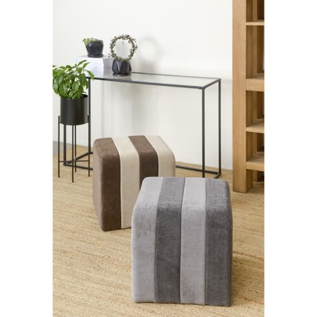 IDAR Pouffer, 460 × 460 × 460 mm, Shenill, Gray Color-6
