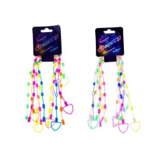 Carnival bracelet, set 6 pcs., Mix colors