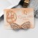 Hair hairpin "Elsi" butterfly, 7 cm