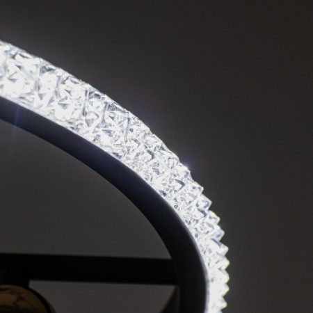 Acropolus chandelier 35W LED black, gold 2700-6400K 30x30x15cm-7