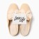 Female slippers, size 36-37, milk color
