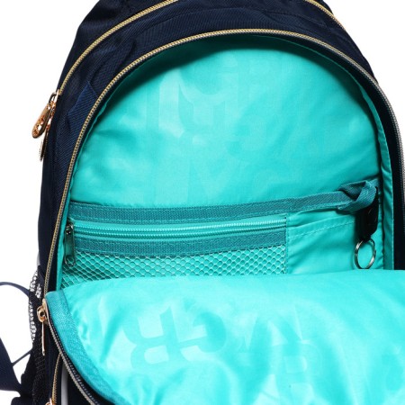School backpack, 40 x 27 x 20 cm, Grizzly, ergonomic back, laptop department, blue-10