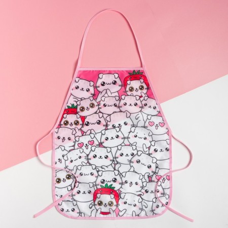 Apron Children's Ethel "Happy Cats", 49 x 39 cm