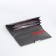 Women's wallet on magnet, gray color