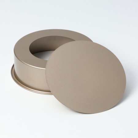 Baking shape of the share "Circle. Randy ", 21.5 × 6.5 cm, removable bottom, anti -stick coating, gold color-4