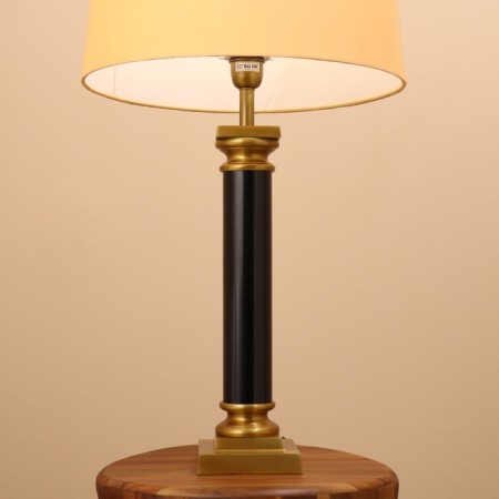 Luminaire "Lister" genuine leather 1x40W, E27, 56x56x85 cm-3