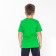 T -shirt for children, green color, height 116 cm